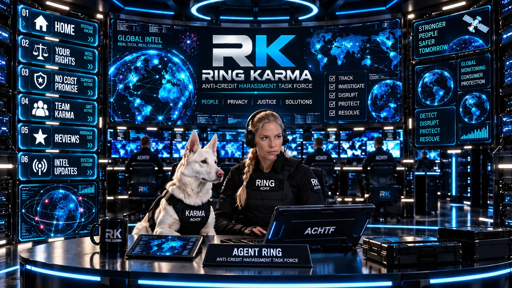 Ring Karma Tactical Command Center